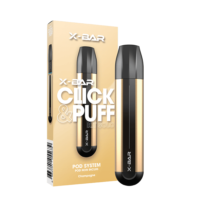CLICK & PUFF – KIT SOLO CHAMPAGNE
