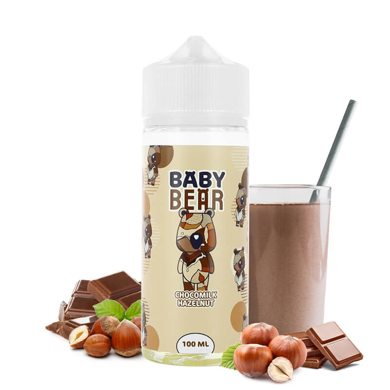 E LIQUIDE CHOCOMILK HAZELNUT 100 ML BABY BEAR