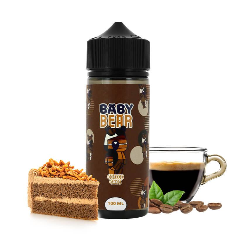 E LIQUIDE COFFEE CAKE 100 ML BABY BEAR