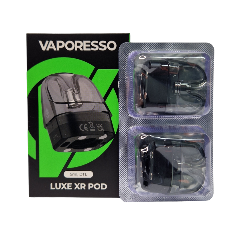 PACK DE 2 CARTOUCHES DTL 5ML LUXE XR MAX VAPORESSO