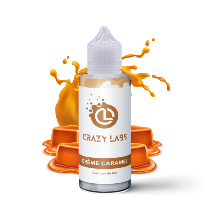 CREME CARAMEL - 100ML - CRAZY LABS