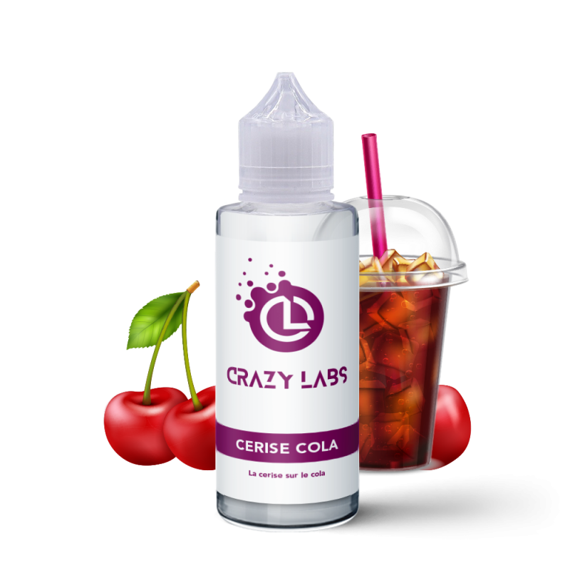 CERISE COLA - 100ML - CRAZY LABS
