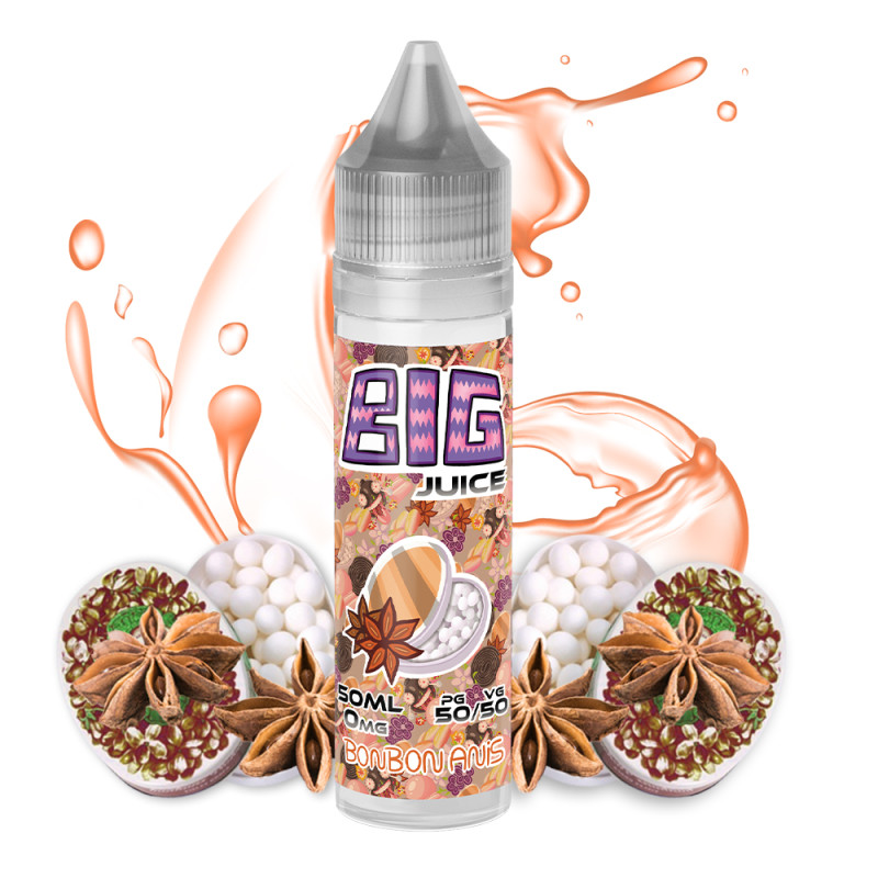 BONBON ANIS 50 ML - BIG JUICE 