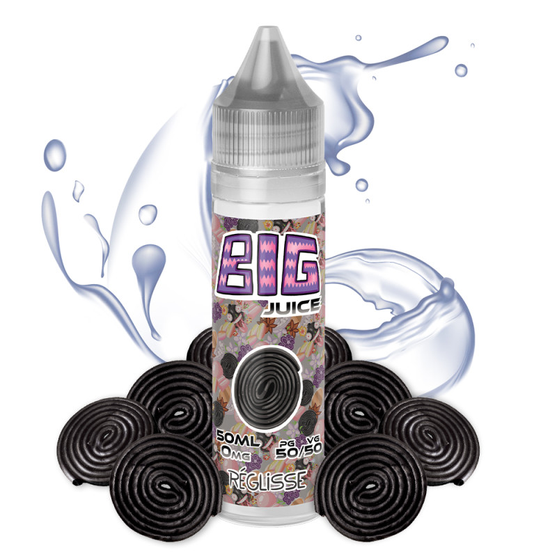 RÉGLISSE 50 ML - BIG JUICE 