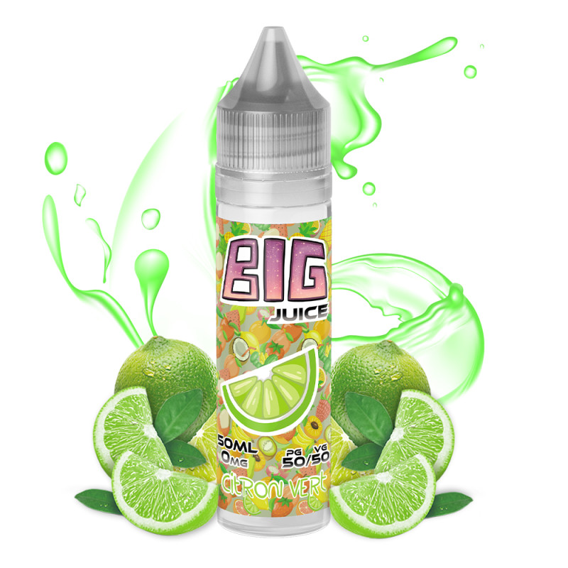 CITRON VERT 50 ML - BIG JUICE 