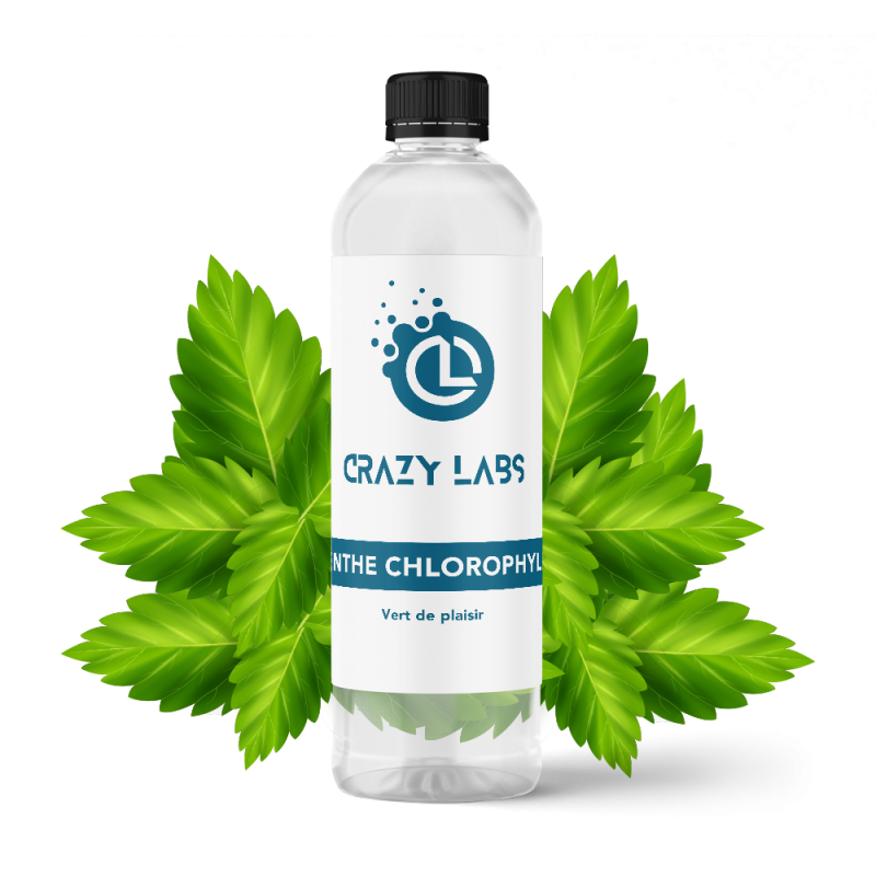 MENTHE CHLOROPHYLLE - 1 LITRE - CRAZY LABS
