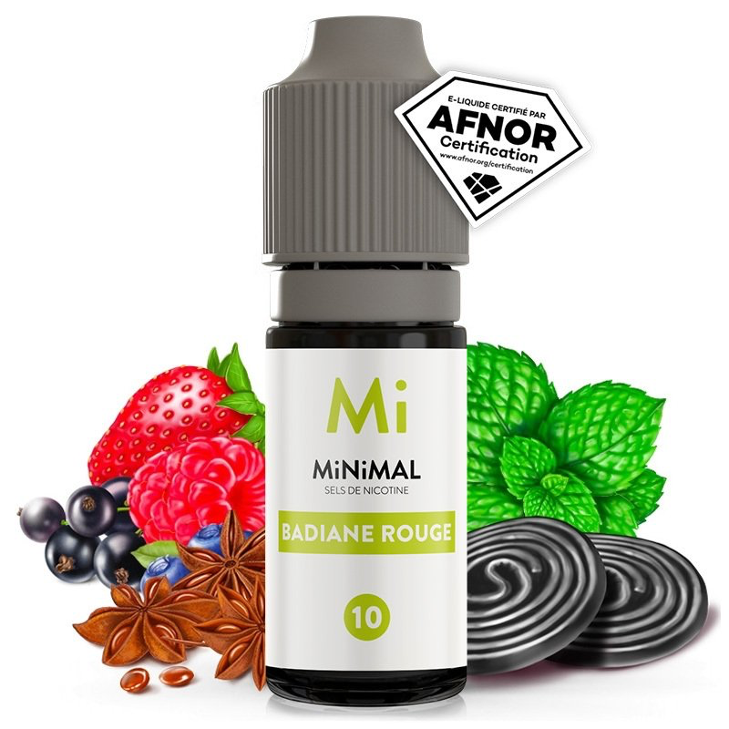 Badiane Rouge MiNiMAL sel 10ML (20mg)