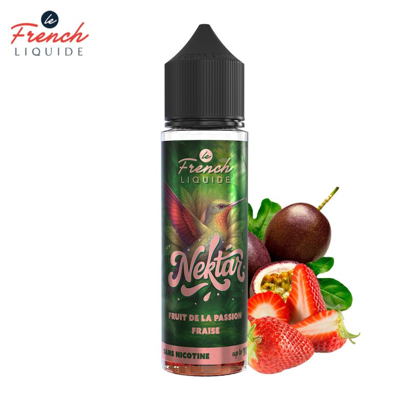 FRUIT DE LA PASSION FRAISE 50ML - NEKTAR BY LE FRENCH LIQUIDE 