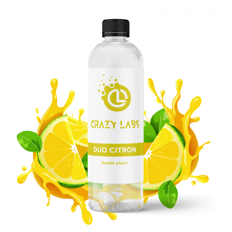 DUO CITRON - 1 LITRE - CRAZY LABS