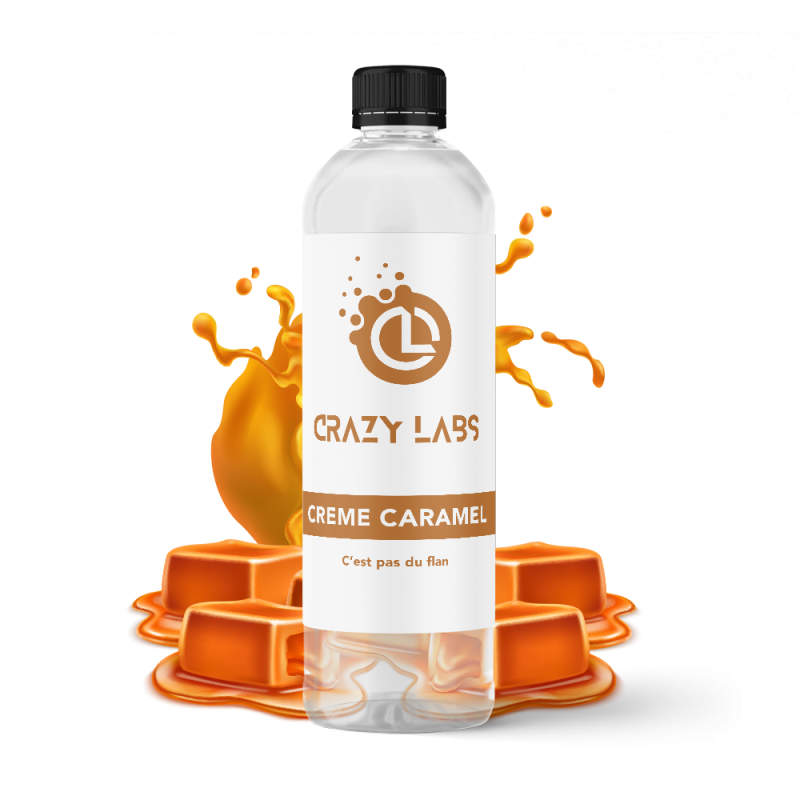 CREME CARAMEL - 1 LITRE - CRAZY LABS