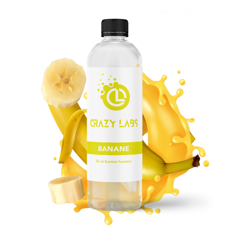 BANANE - 1 LITRE - CRAZY LABS