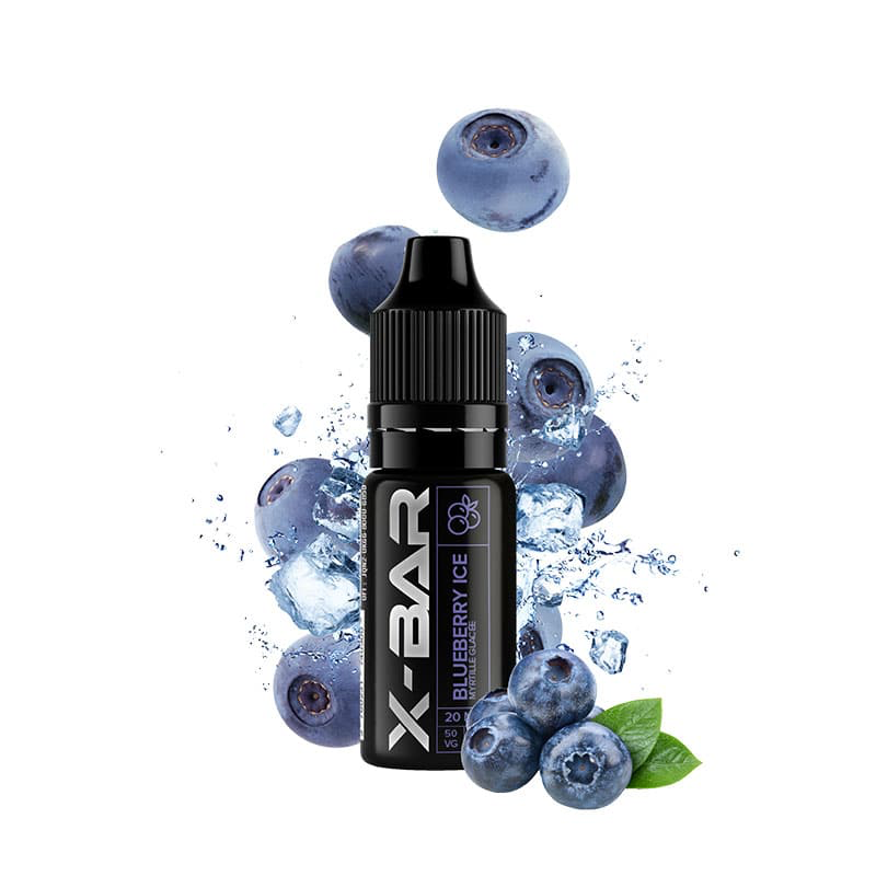 E-LIQUIDE 10ML MYRTILLE GLACÉE  sel de nicotine 
