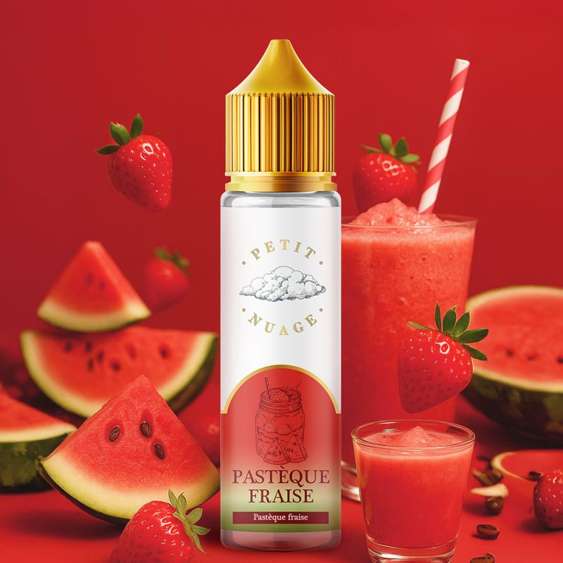 PASTÈQUE FRAISE 50ML - PETIT NUAGE 