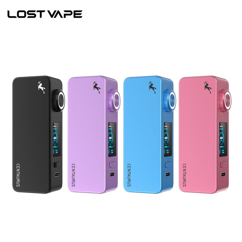 BOX CENTAURUS M100 - PALETTE EDITION - LOST VAPE  (neon blue)