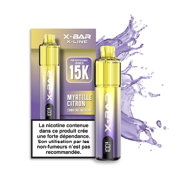 X-LINE – Kit Myrtille Citron  20mg 