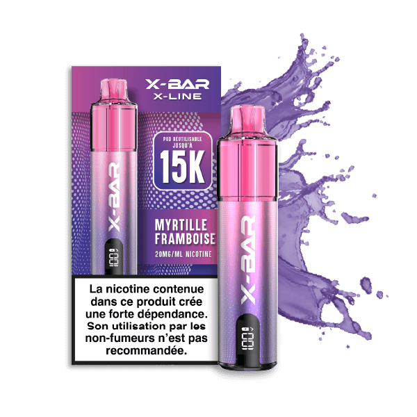 X-LINE – Kit Myrtille Framboise 20mg