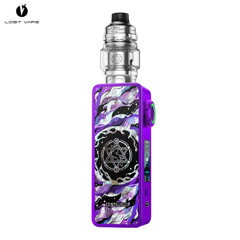 KIT CENTAURUS M100 (+CENTAURUS SUB-OHM V2 5ML) NEW COLOURS LOST VAPE Moonlight Violet 