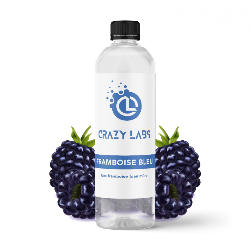 FRAMBOISE BLEU - 1 LITRE - CRAZY LABS