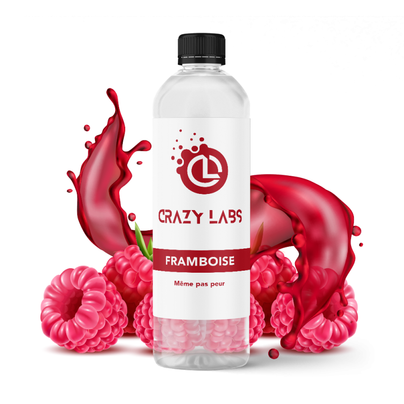 FRAMBOISE - 1 LITRE - CRAZY LABS