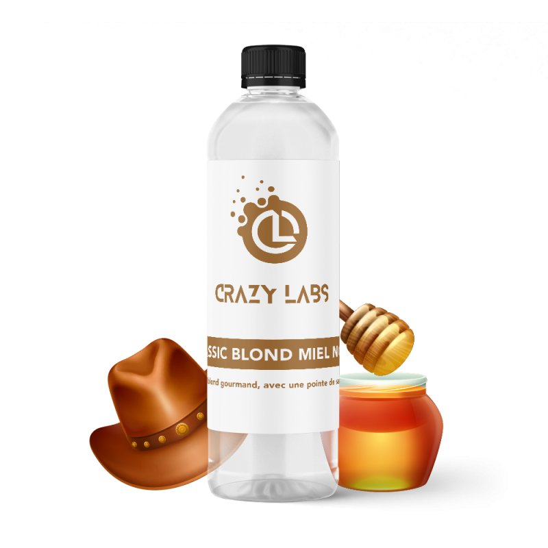 CLASSIC BLOND MIEL NOIR - 1 LITRE - CRAZY LABS