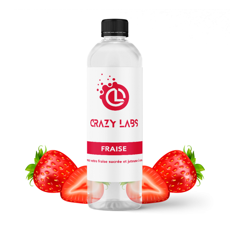 FRAISE - 1 LITRE - CRAZY LABS