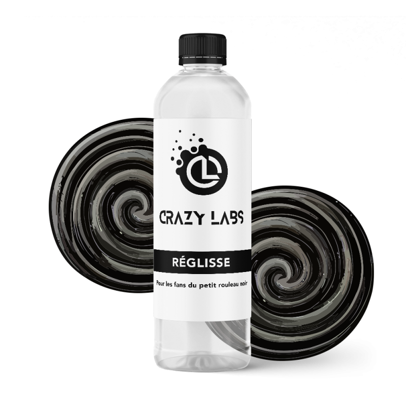 RÉGLISSE - 1 LITRE - CRAZY LABS