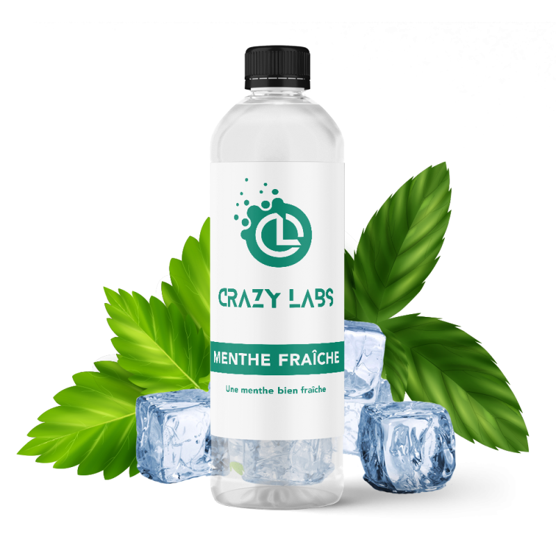 MENTHE FRAÎCHE - 1 LITRE - CRAZY LABS 