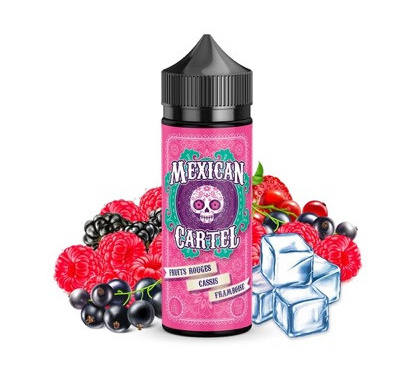 FRUITS ROUGES CASSIS FRAMBOISE MEXICAN CARTEL - 100ML