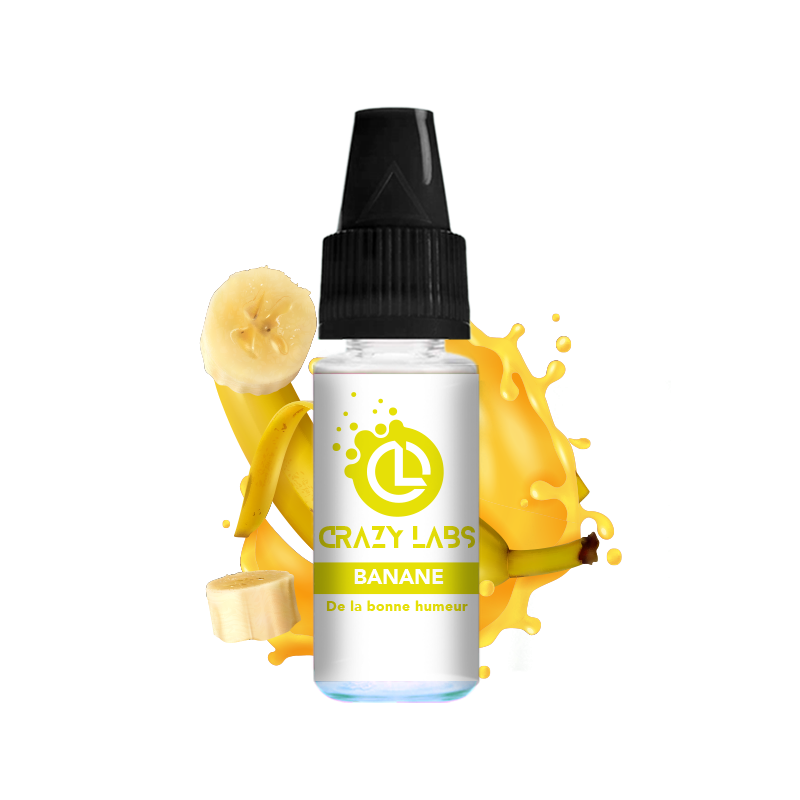 BANANE - 10ML - CRAZY LABS (omg)