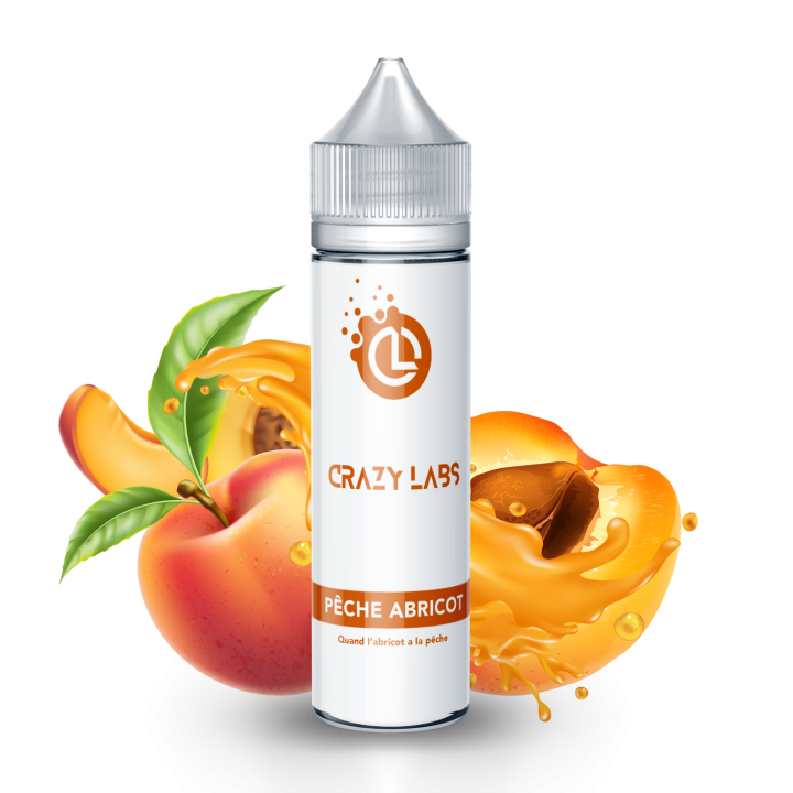 PÊCHE ABRICOT - 50ml - CRAZY LABS