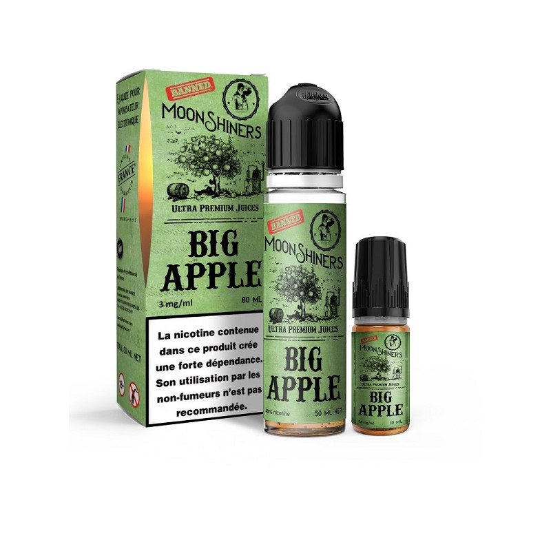 PACK 50ML + 10ML BIG APPLE MOONSHINERS LIPS