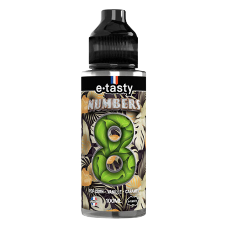 8 NUMBERS E.TASTY 100ML 