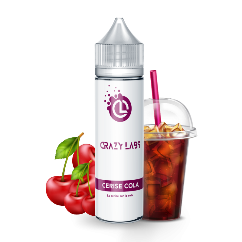 CERISE COLA - 50ML - CRAZY LABS