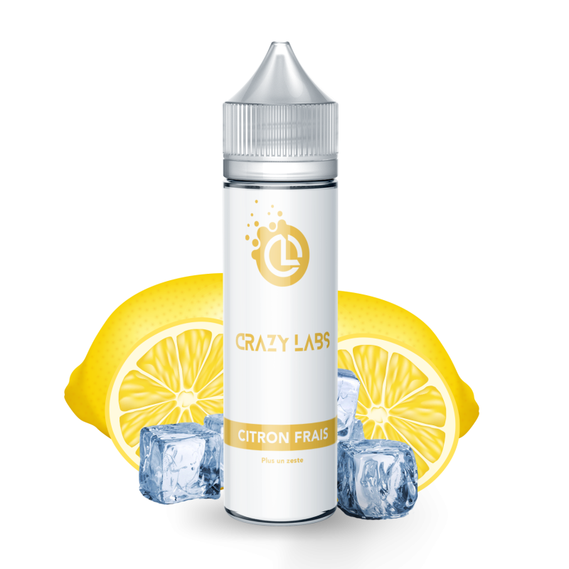 CITRON FRAIS - 50ML - CRAZY LABS 