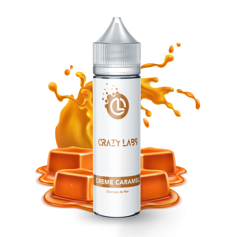 CREME CARAMEL - 50ML - CRAZY LABS
