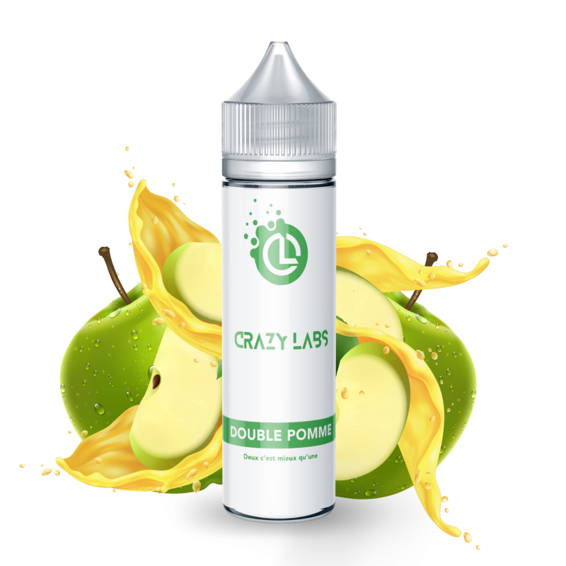 DOUBLE POMME - 50ML - CRAZY LABS 