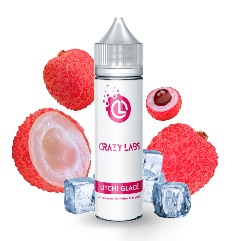 LITCHI GLACÉ - 50ML - CRAZY LABS