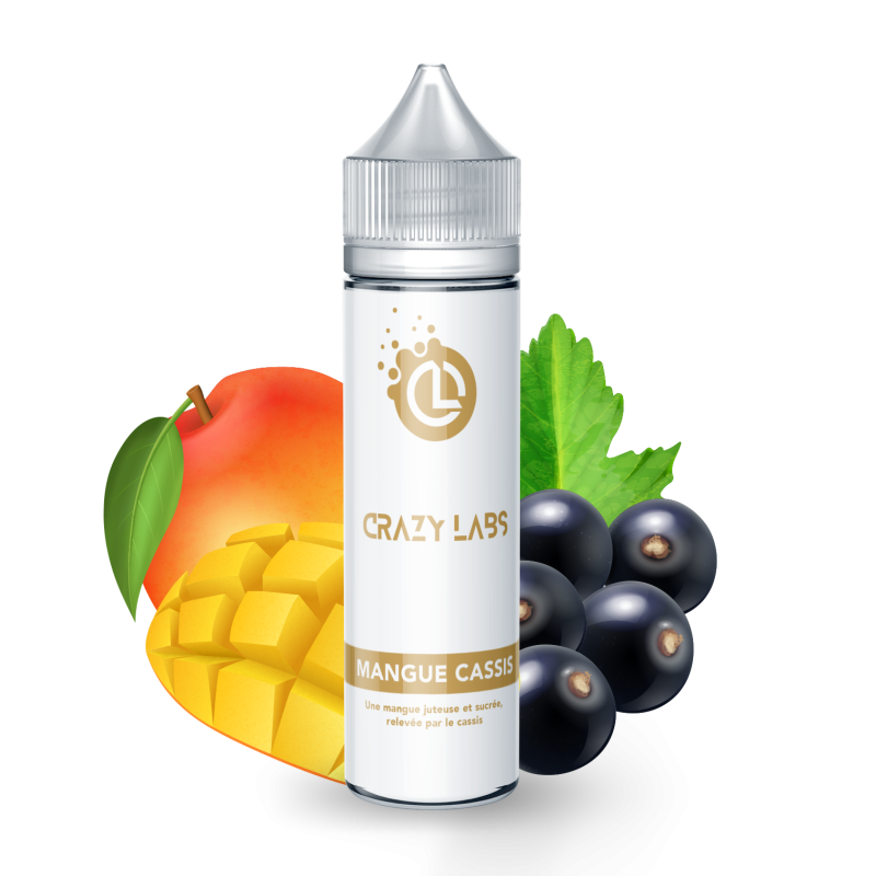 MANGUE CASSIS - 50ML - CRAZY LABS 