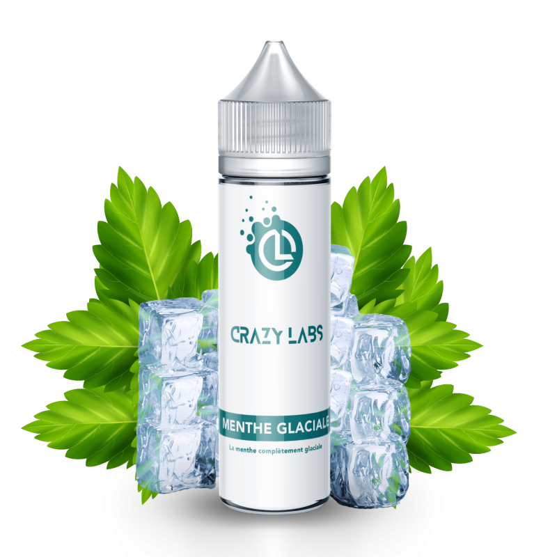 MENTHE GLACIALE - 50ML - CRAZY LABS 