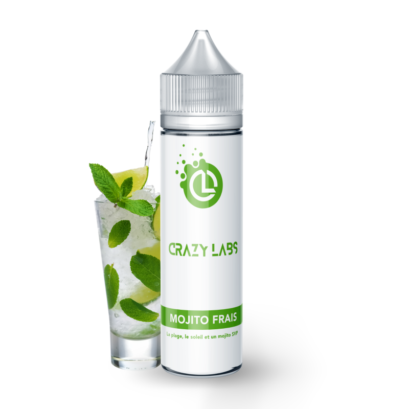 MOJITO FRAIS - 50ML - CRAZY LABS