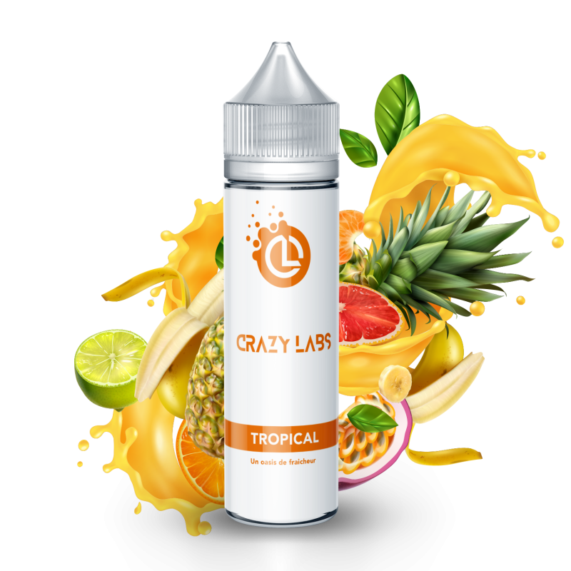 TROPICAL - 50ML - CRAZY LABS