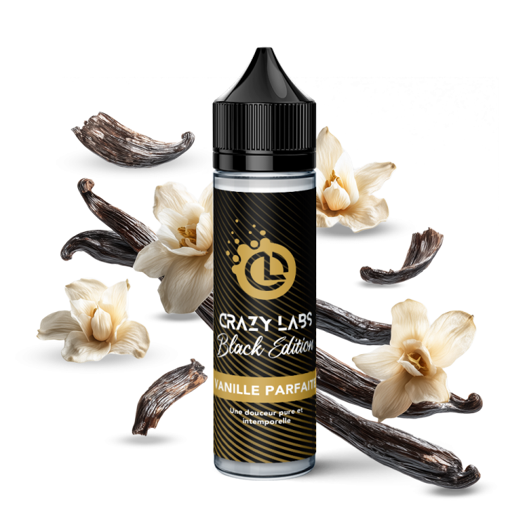 VANILLE PARFAITE - 50ML - CRAZY LABS BLACK EDITION
